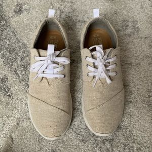 Toms textured canvas twill sneakers